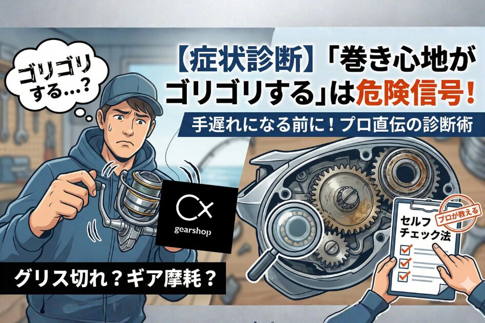 ギアノイズ　リール