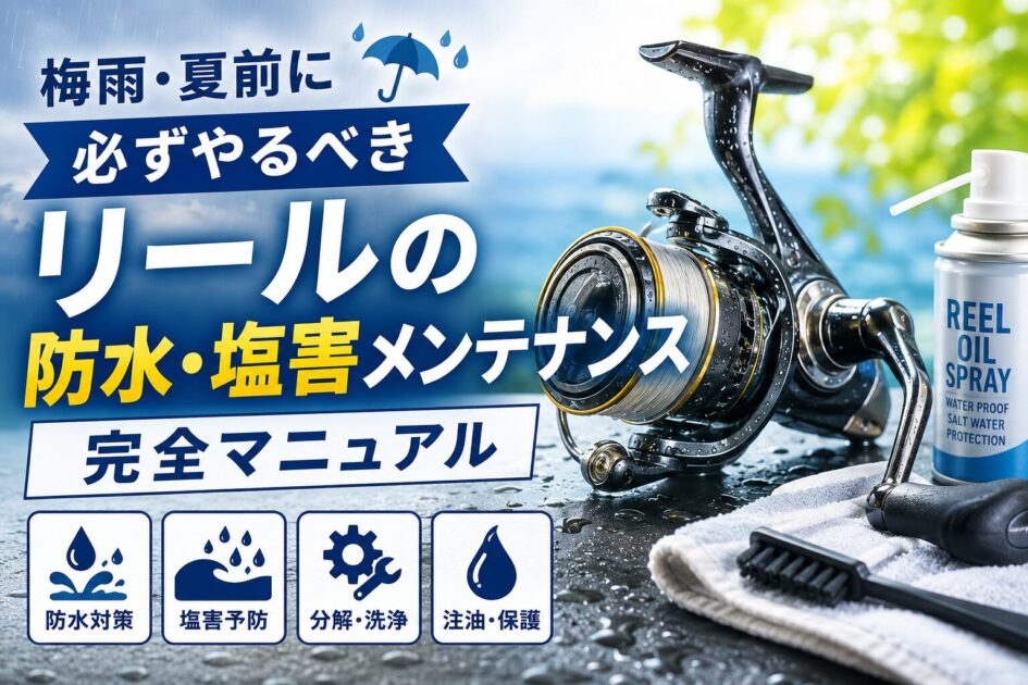 リール　防水　塩害マニュアル　メンテナンス