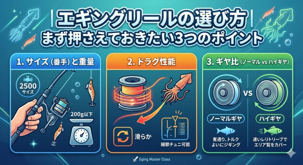 釣り　リール　おすすめ　エギング