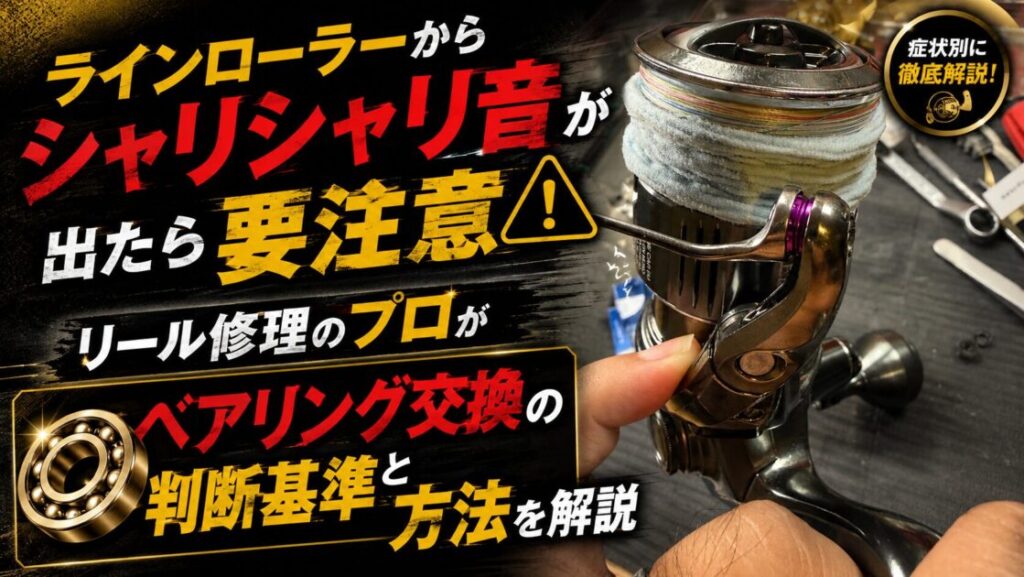 ラインローラー　ノイズ注意　解説　原因
