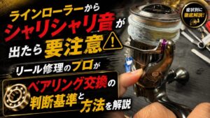 ラインローラー　ノイズ注意　解説　原因